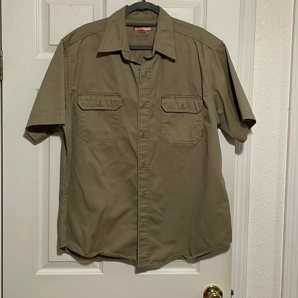 Craftsman casual button-up, sz XL